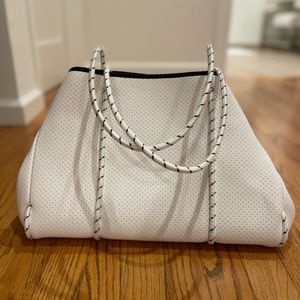 HAUTE SHORE White Tote Bag - Excellent Condition